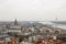 View at Riga from tower of Saint Peter\'s Church, Riga