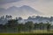 View on Rinjani volcano in Lombok island, Indonesia.
