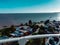 View of Rio de la Plata from the lighthouse in Colonia de Sacramento, Uruguay