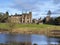 View of Ripley Castle in North Yorkshire, England