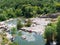 View of the river and canyon. Buki, Cherkasy region, Ukraine