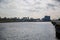 A view of the River Clyde looking East from Govan, Glasgow, Scotland