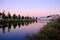 View on the river Gilao and on the old city of Tavira