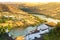 View of the river Guadiana in Mertola, Portugal