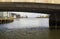 A view of the river Lagan and Belfast lough through the railway bridge at Donegall Quay