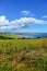 A view of Robin Hood\'s Bay from Ravenscar on a sunny morning