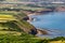 View of Robin Hood`s Bay, Yorkshire coast