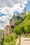 View at the Rocamadour castle - France