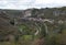 View of Rocamadour a medieval village in the Dordogne, France