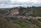 View of Rocamadour a medieval village in the Dordogne, France