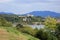 View at Rocca di Angera, Borromeo Castle, Lake Maggiore, Lago Maggiore, Italy