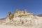 A view of the rock formations Erosions of Bolnuevo on the Mediterranean coast in Spain