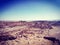 View of rock formations in the lunar valley in San Pedro de Atacama, Chile