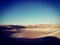 View of rock formations in the lunar valley in San Pedro de Atacama, Chile