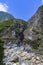 View of Rockfall Prevention Tunnel and Liwu River at Taroko National Park