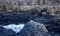 View of the Rocks of Giants Causeway