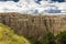 View at rocks in Pinnacles Overlook, Badlands National Park, South Dakota