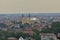 View of the Roman Catholic Basilica from Oradea, Romania