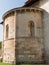 VIEW ROMANESQUE BASILICA, CYLINDER APSE