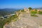 View of the Romanesque church of Santa Maria de Siurana in Catalonia