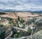 View of Ronda and surrounding countryside