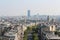 The view from the roof of the diverse architecture of Paris.