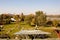 View from the roof garden of University Library, Warsaw