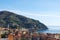 View on roof landscape of Bonassola, village near the Cinque Terre, Liguria Italy