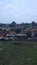 view of the roofs of dense residential houses