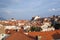 view of the roofs of the magnificent old town of Dubrovnik from