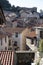 View on the roofs of the town of Le Puy en Velay