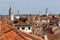 View of the roofs of Venice