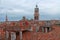 View of roofs of Venice city, Italy, Europe.