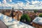 View of the rooftops of the city of Riga