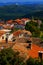 View of Rooftops and Hills from Motovun Croatia