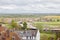 View of the rooftops of the historic Cinque Port town of Rye