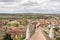 View of the rooftops of the historic Cinque Port town of Rye