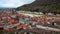 View of rooftops of old town of Heidelberg, Germany