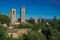 View of rooftops and towers at San Gimignano