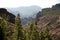 View from Roque Nublo to The Soria Valley