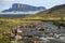 A view of the Roraima Mountain in Venezuela