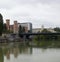 View of the The Rossauer Barracks from the other side of the Don