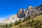 View of Rotwand mountain, South Tyrol