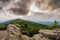 View of Round Bald from Rocks on Jane Bald