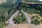 View from Rowena Crest Viewpoint in Oregon