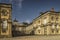 View of the Royal Palace of La Granja de San Ildefonso.