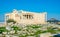 View of ruin of thew older temple of athens situated isnide of the akropolis site in the greek capital athens...IMAGE