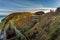 View of the ruins of the 13th century Dunnottar Castle, Stonehaven, Scotland