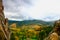 View from the ruins of the ancient fortress of Tustan.