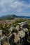 View from the ruins of Castello della Fava, Posada Sardinia